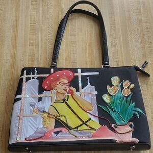 **NWOT** Colorful Graphic Shoulder Bag